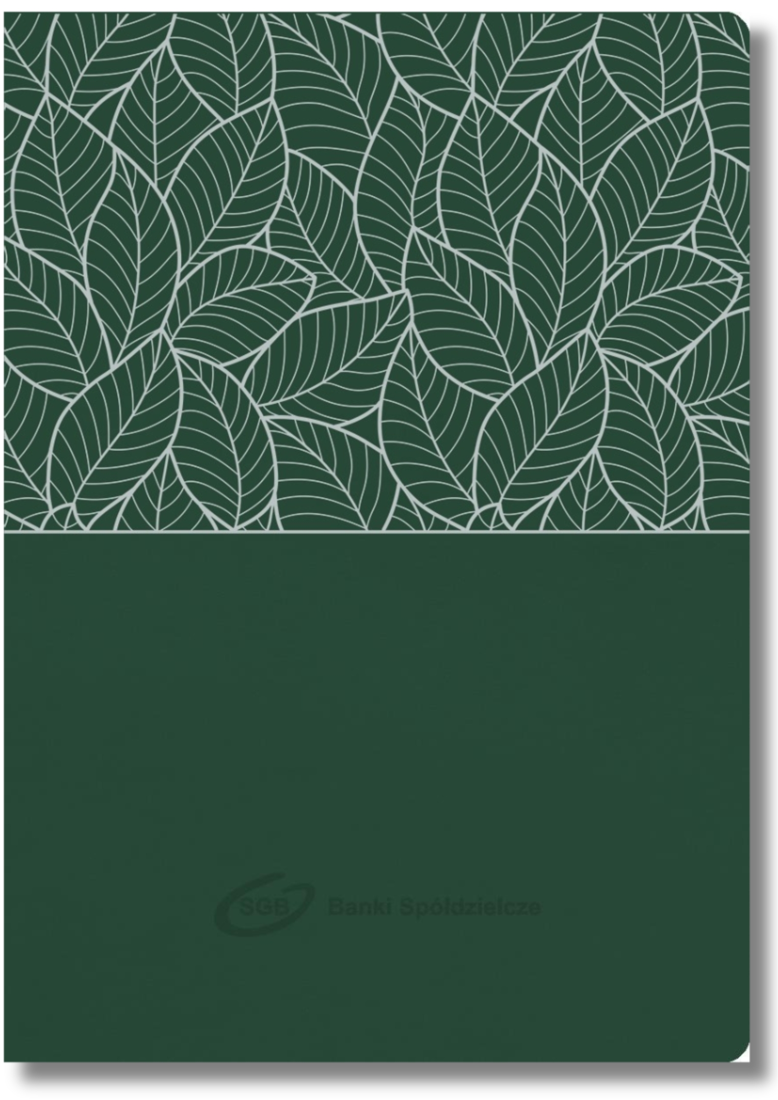 Książkowy A5 – zielony ciemny